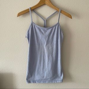 Lululemon Power Y tank bra shirt size 6 EUC